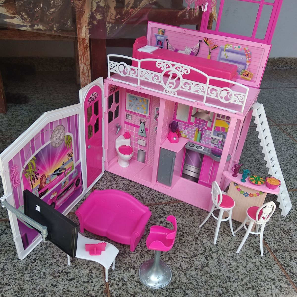 Casa Barbie Usada  MercadoLivre 📦