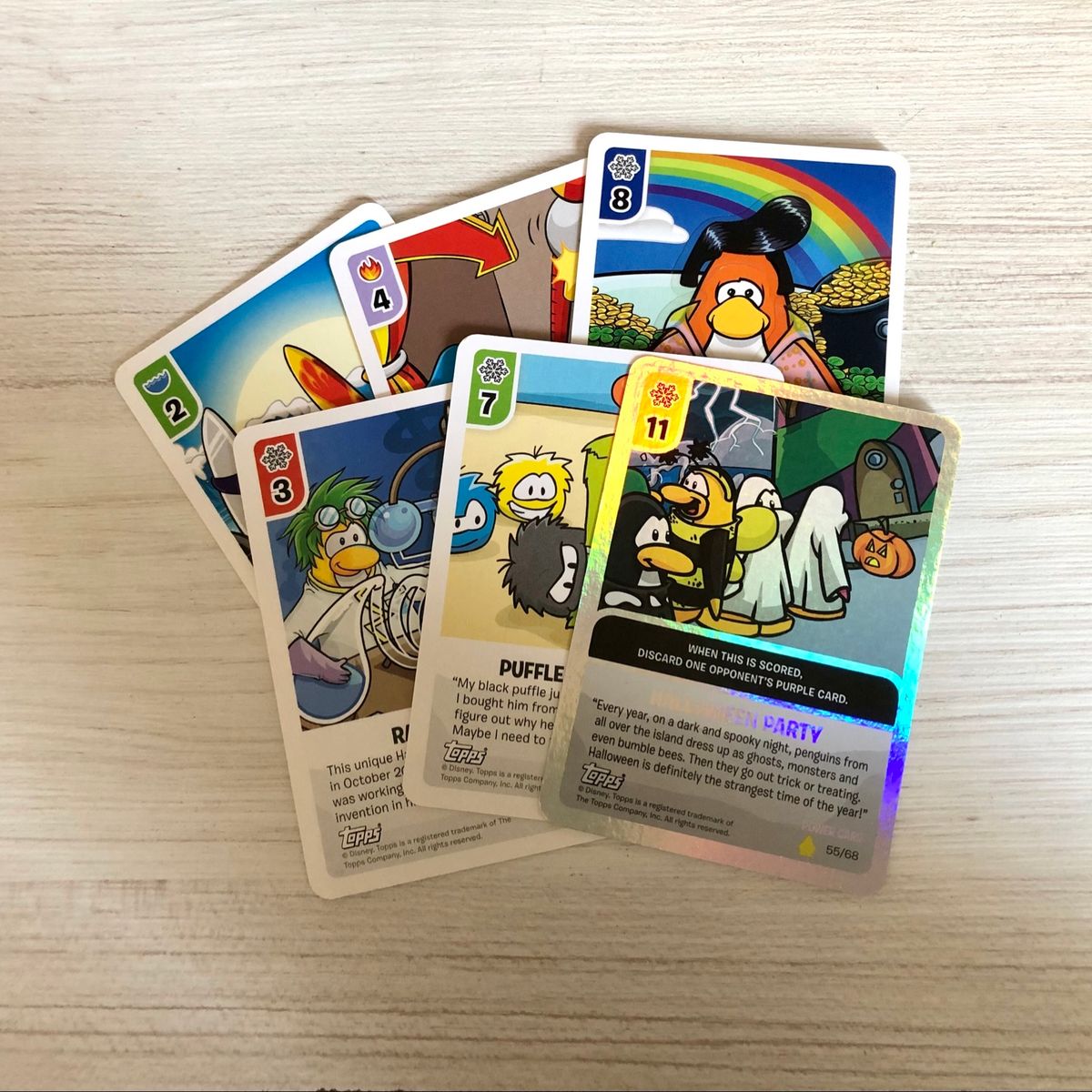 Disney Club Penguin Trading Card Game, Board Game