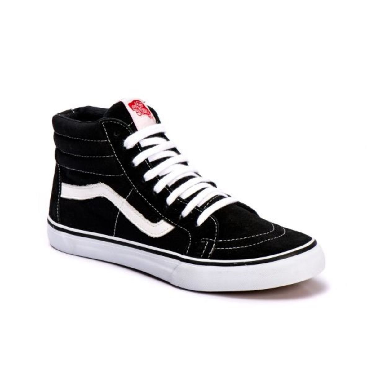 vans preto botinha