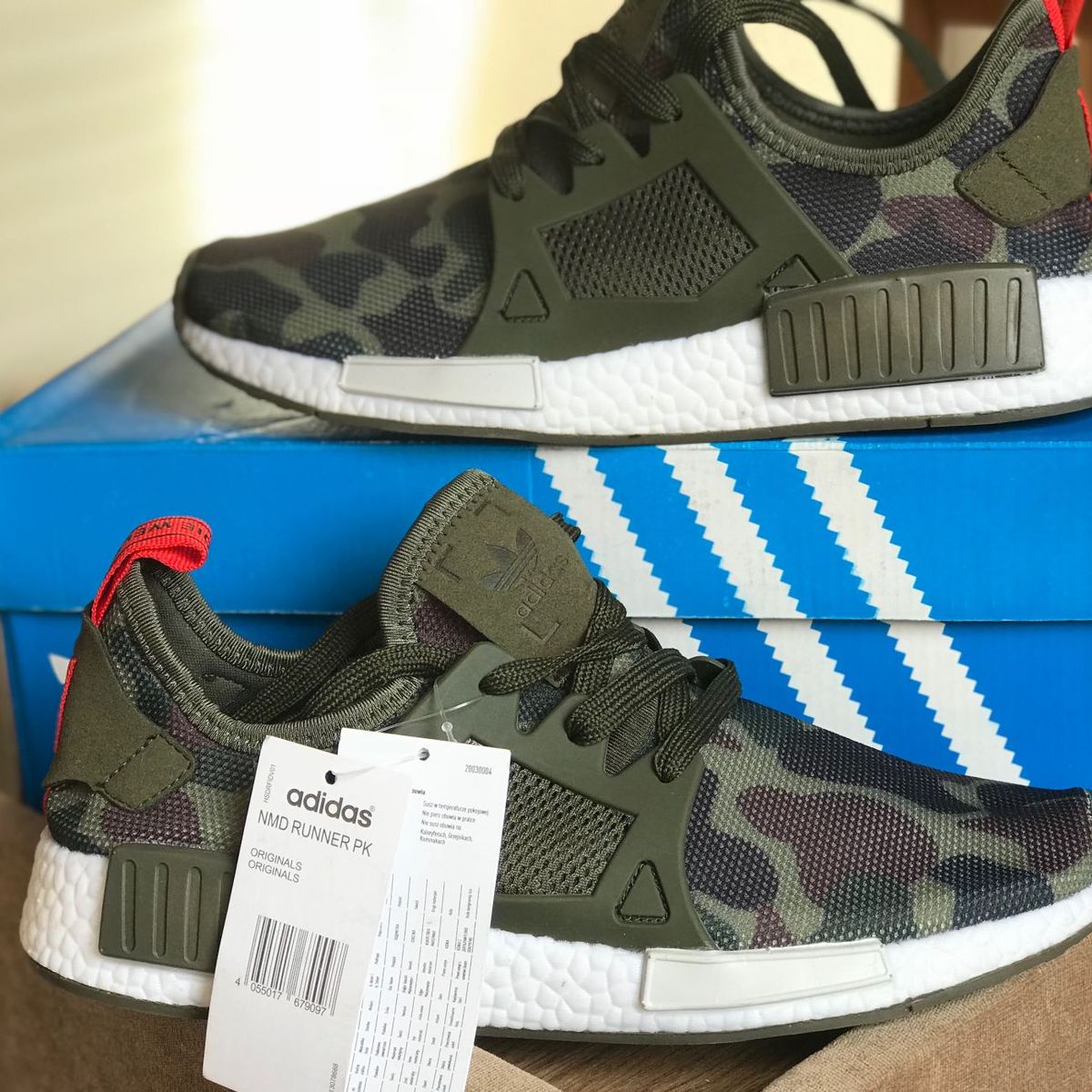 tênis adidas nmd camuflado