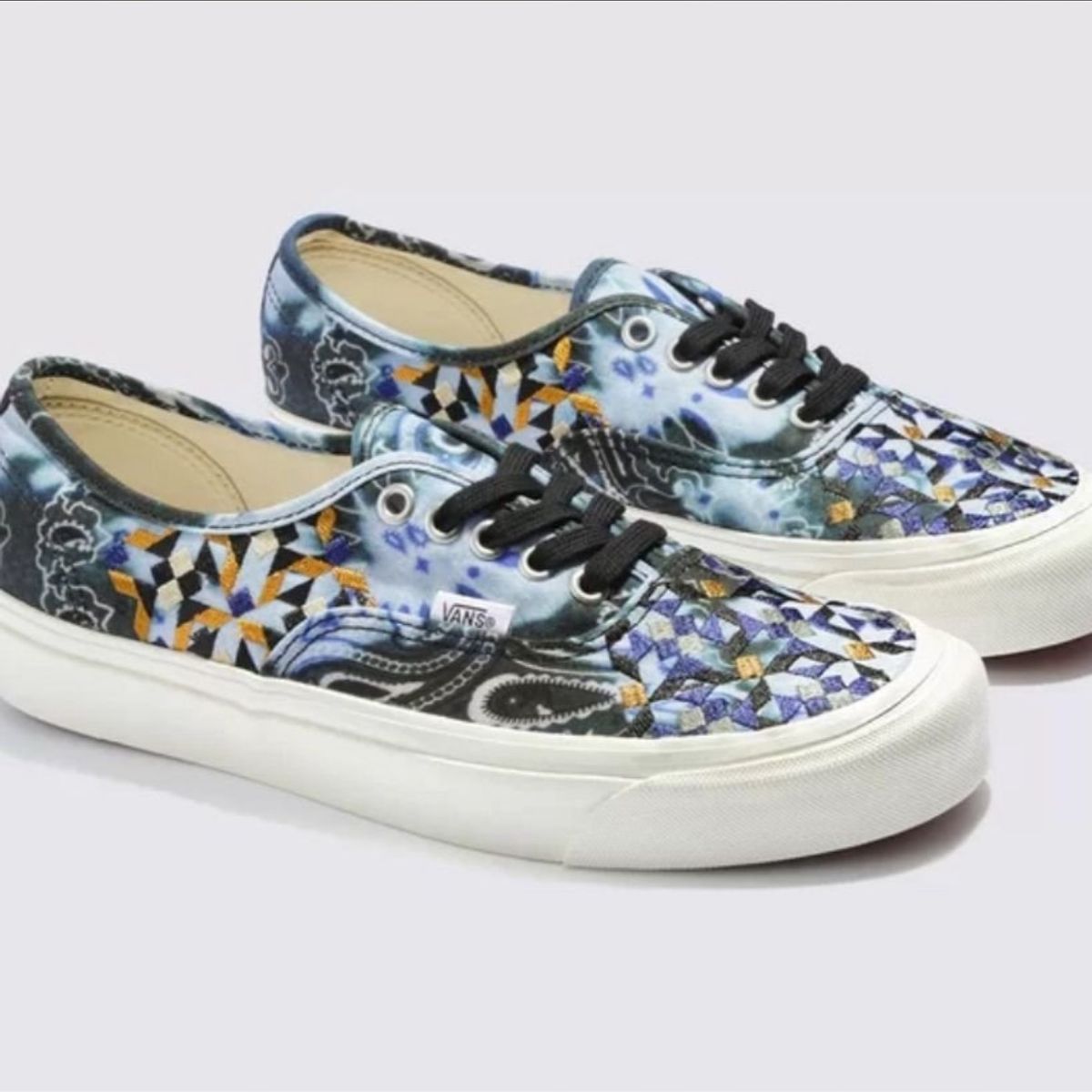 Tênis Vans Authentic 44dx Anaheim Factory Mixed Mosaic Black