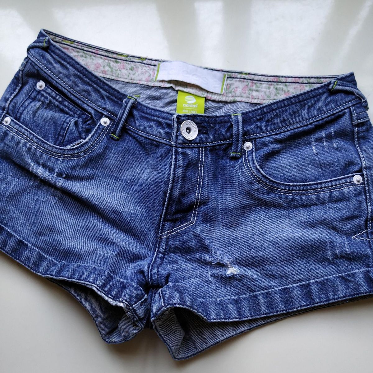 adidas jeans shorts