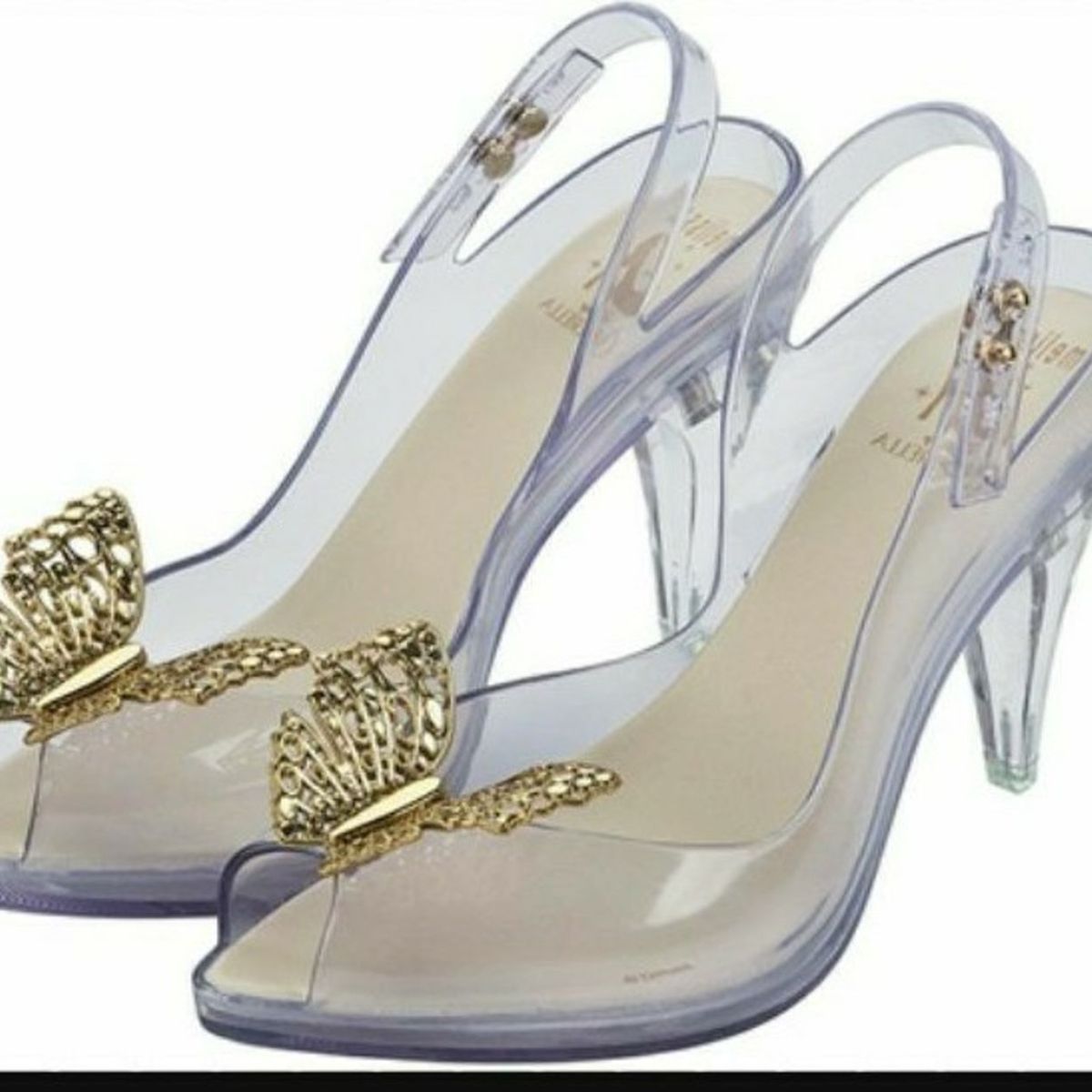 melissa cinderela salto cristal