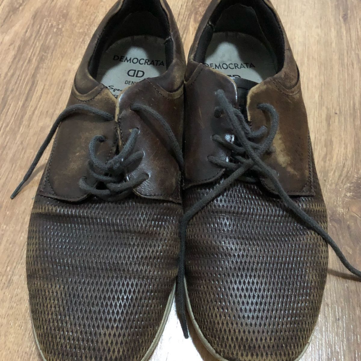 sapatênis couro democrata jump