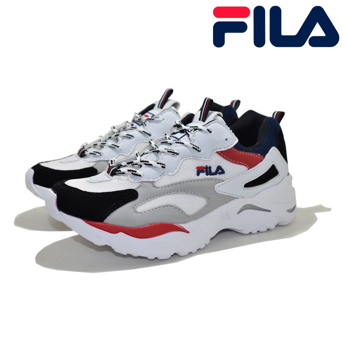 fila branco com preto