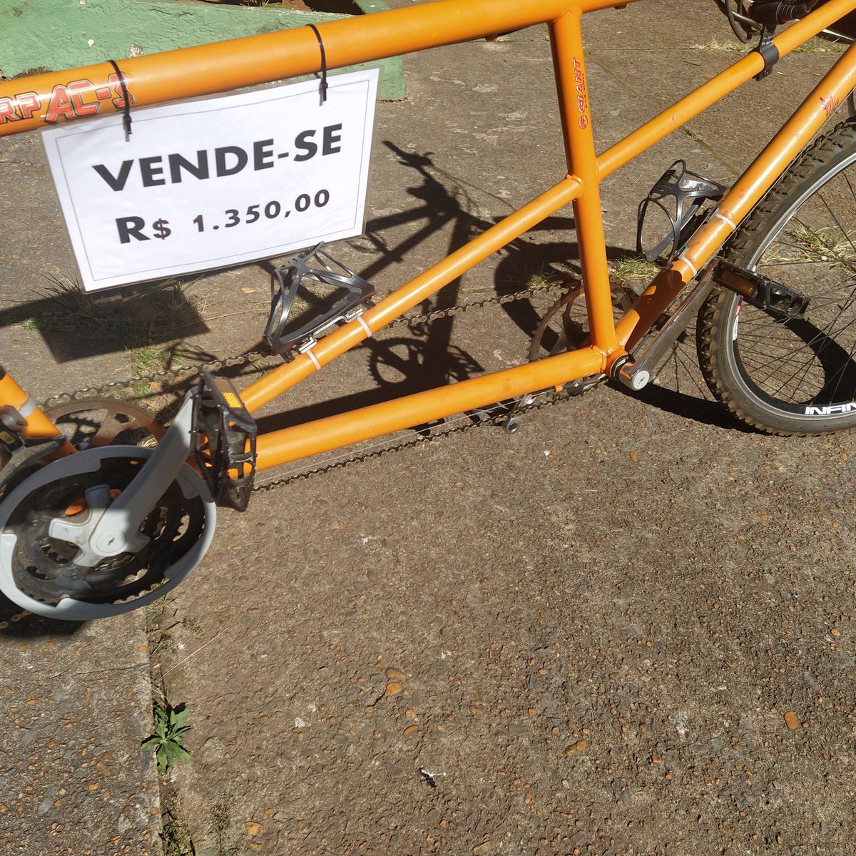 Bicicleta Tandem Item p Esporte e Outdoor Tandem Usado 87303379 enjoei