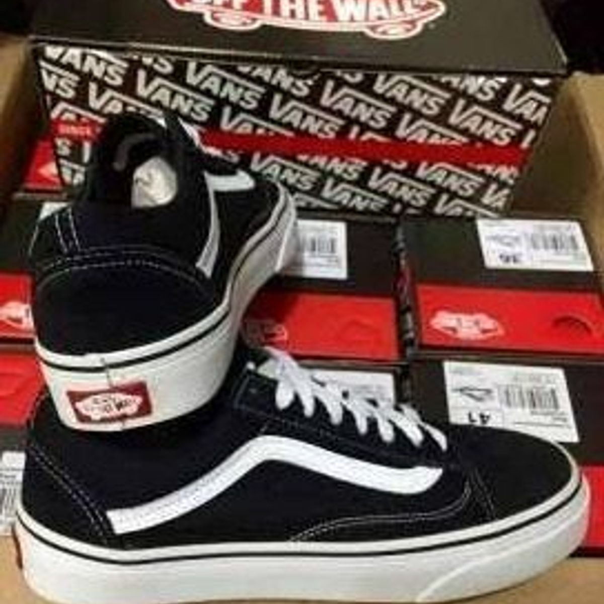 tenis vans original e falso