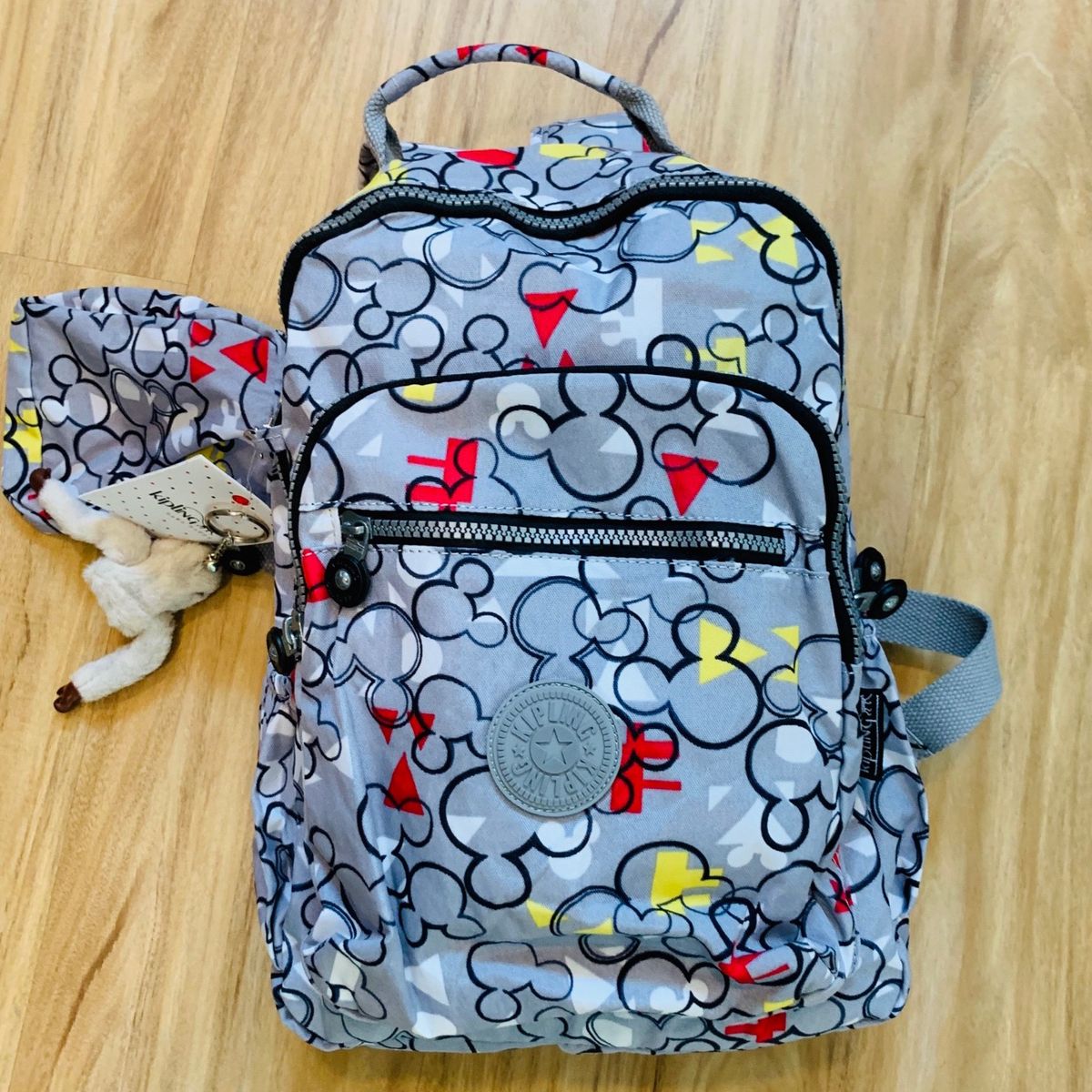 Mochila mickey mouse kipling hot sale