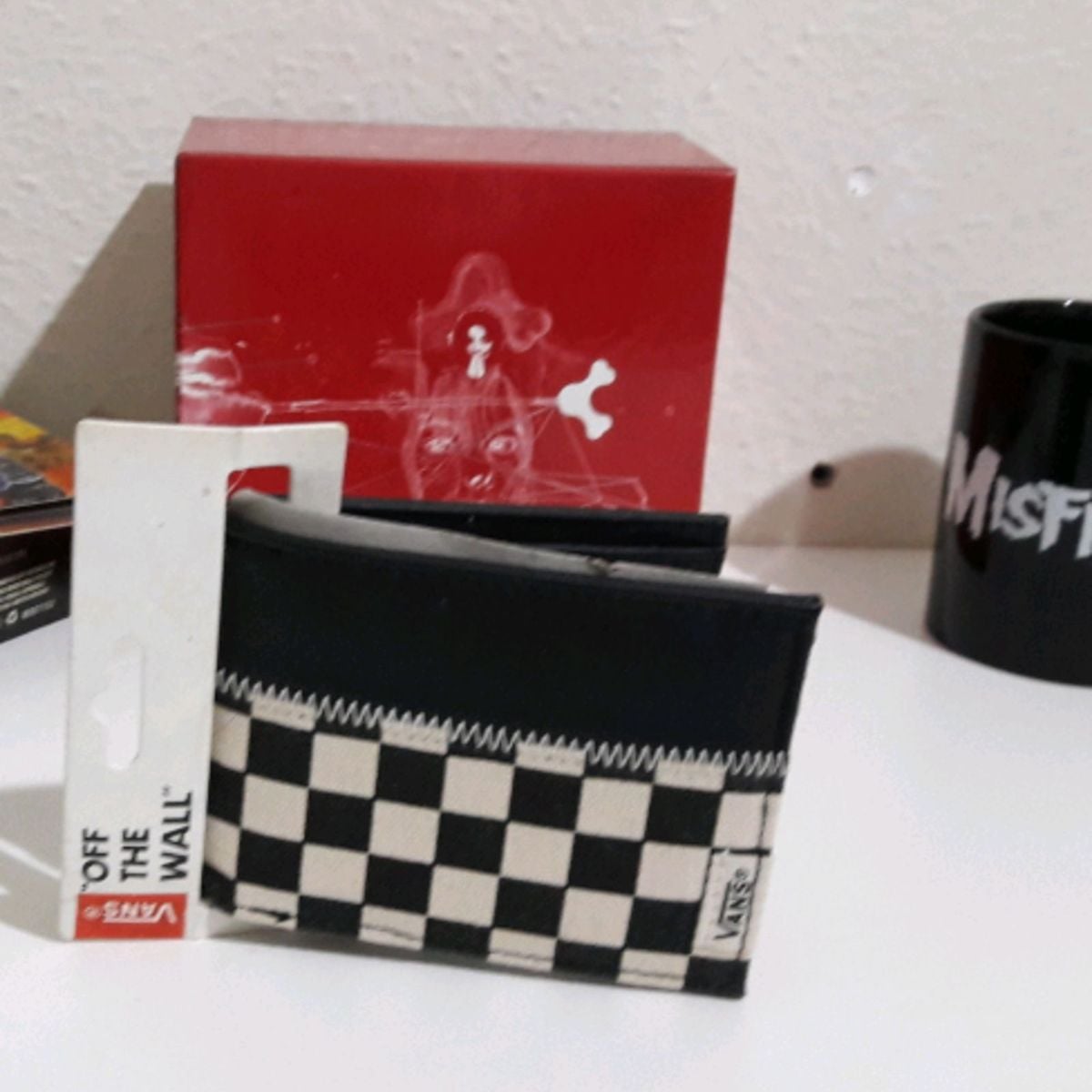 carteira vans quadriculada