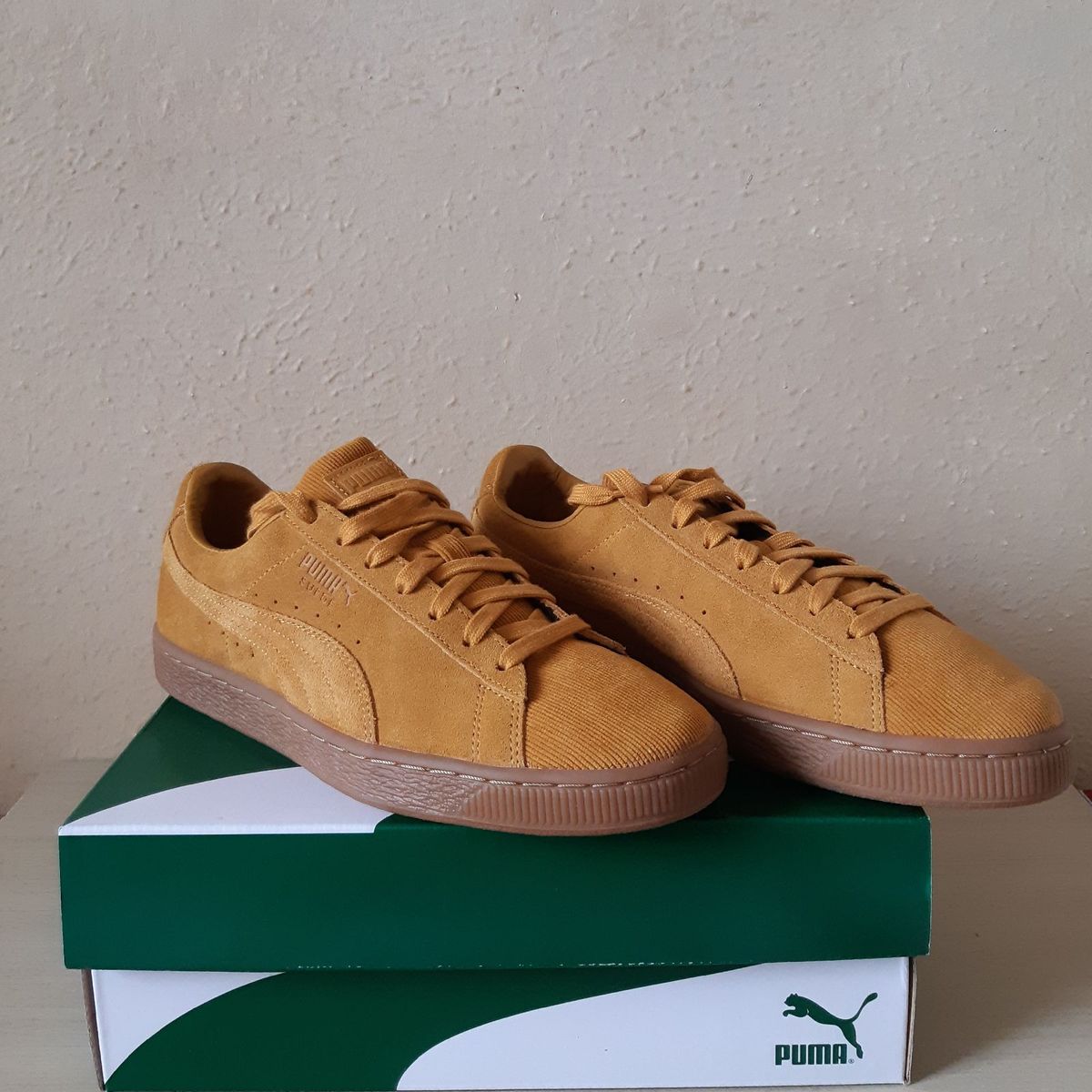 Puma best sale suede mostarda