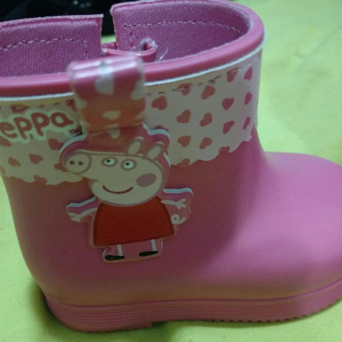 bota infantil peppa pig