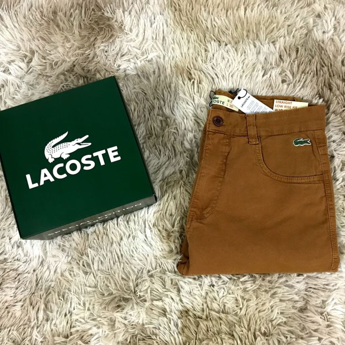 calças masculinas lacoste