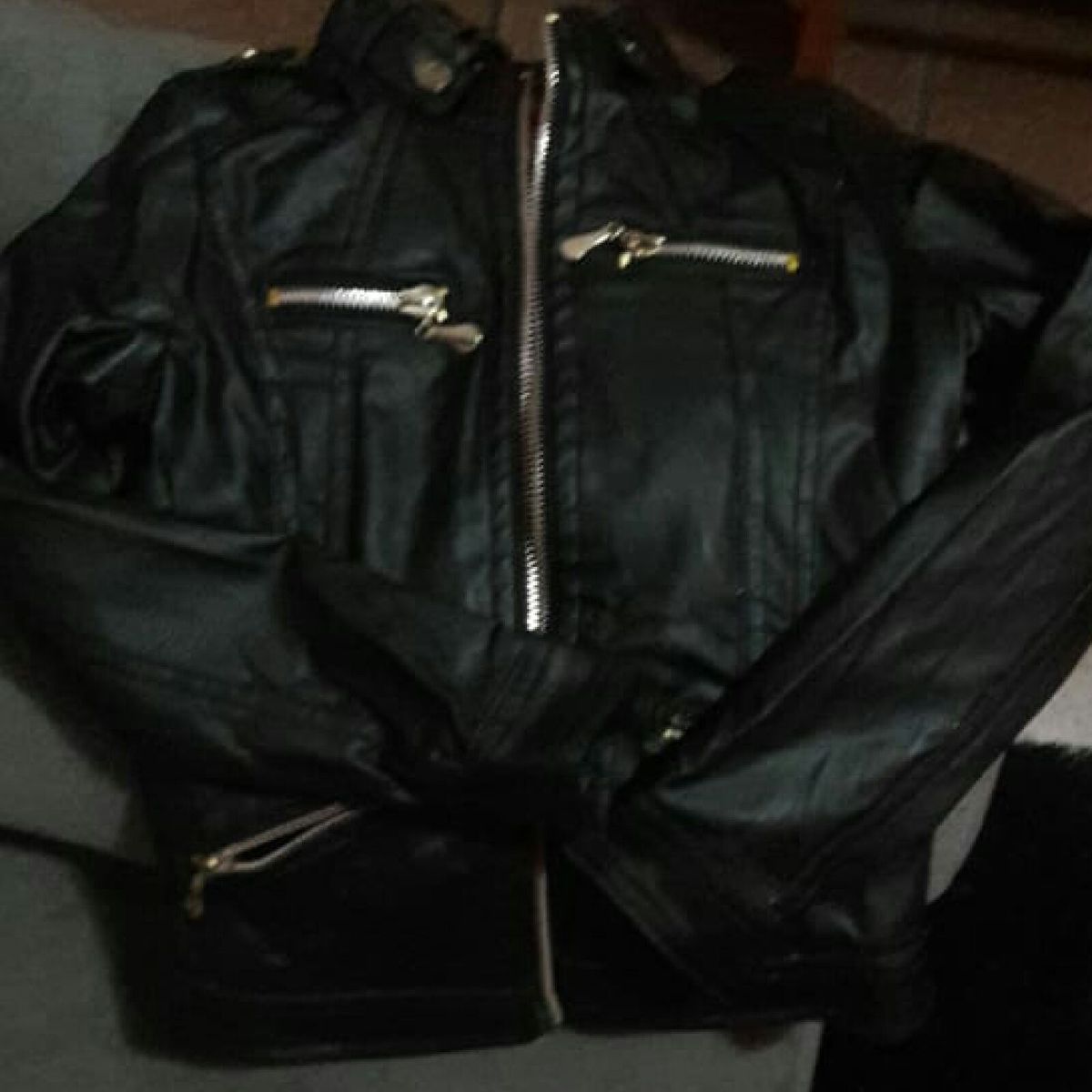 jaqueta de couro besni