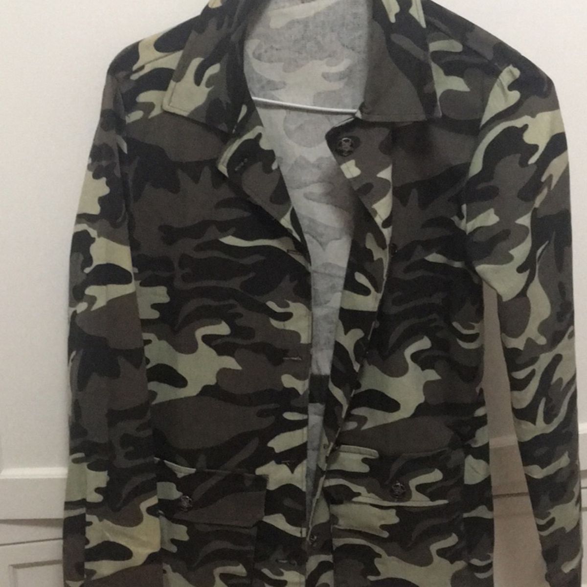 jaqueta feminina exercito