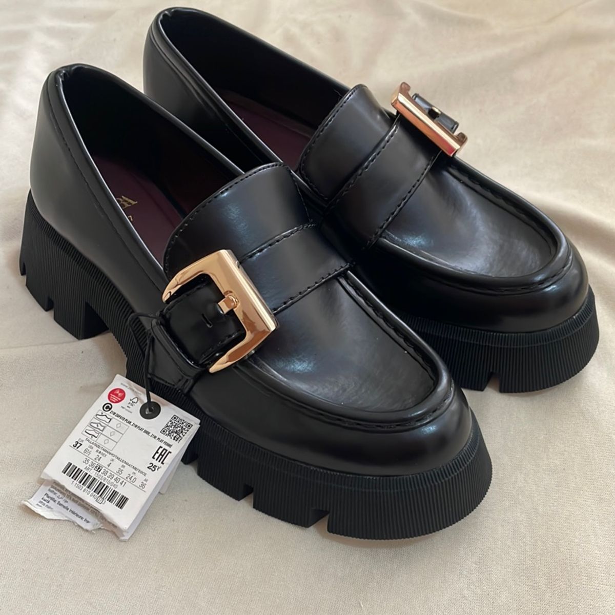 Zara mocassim hot sale