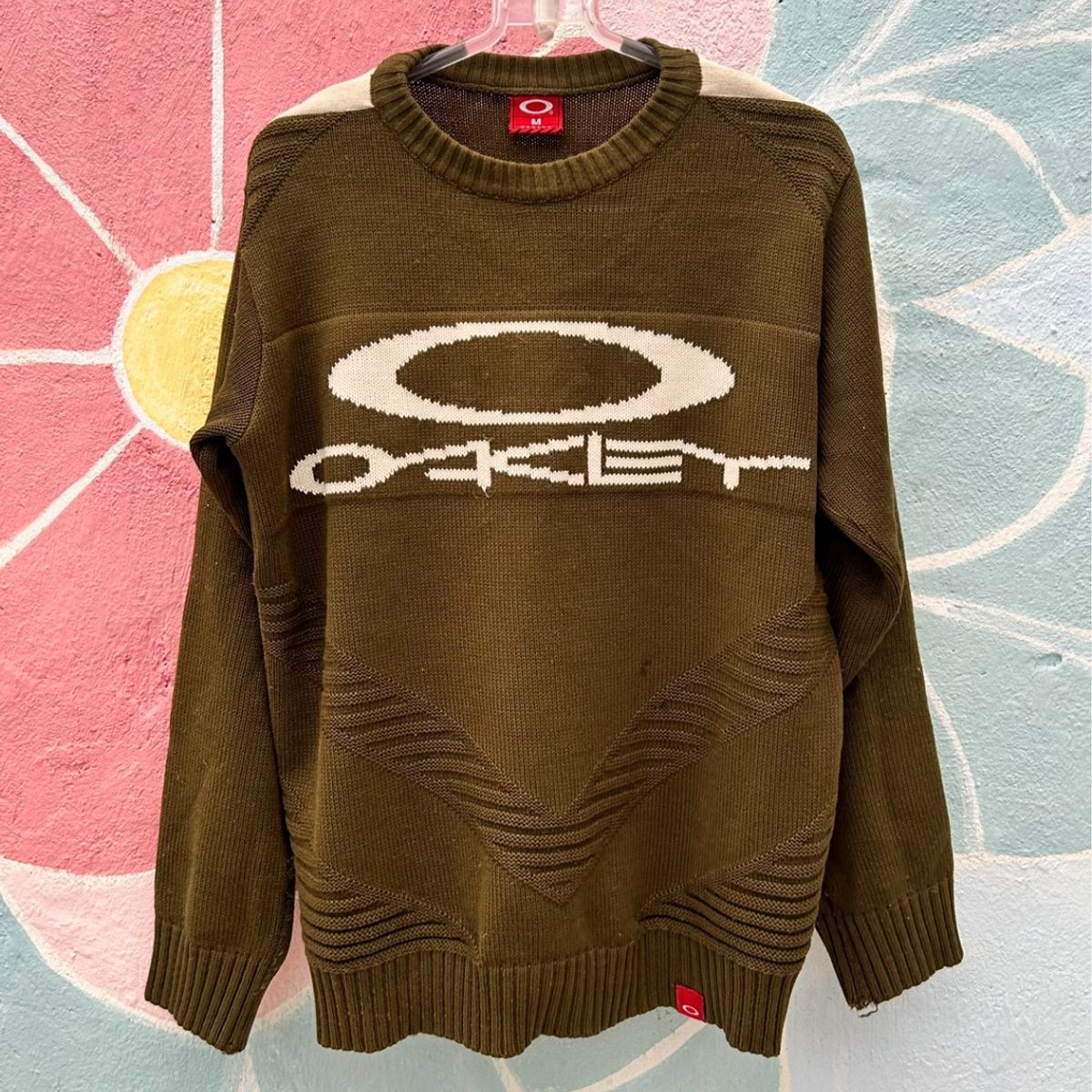 logo oakley トップス nylon l 1990s pullover