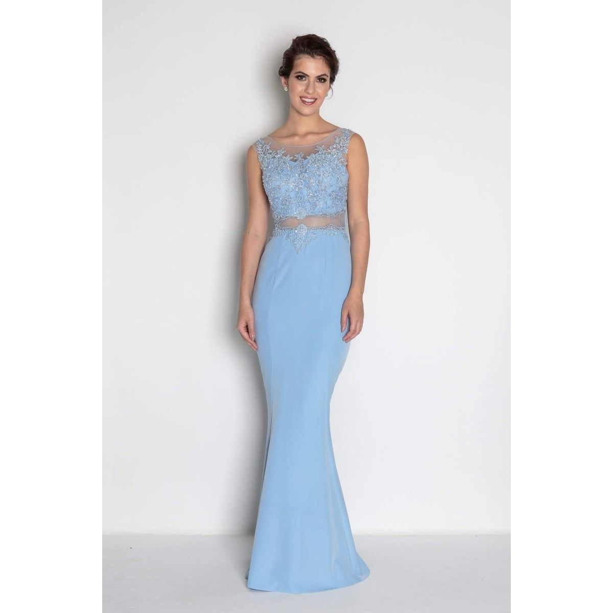 vestido de festa azul serenity comprar
