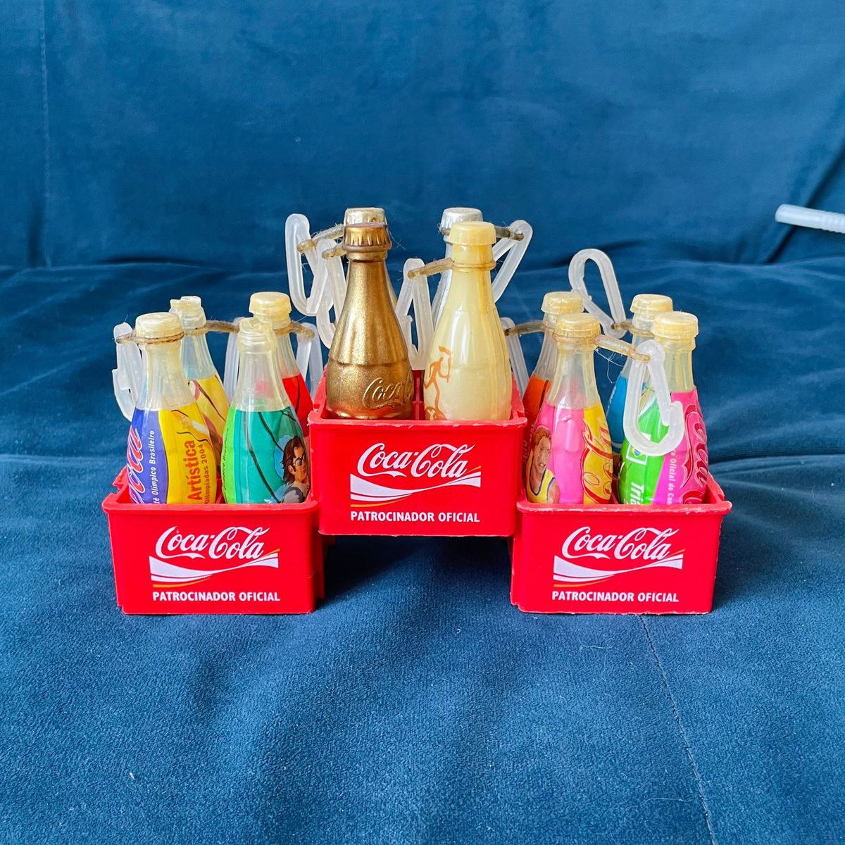 Coleção Garrafinhas Coca Cola Atenas 2004 | Coca-Cola Usado