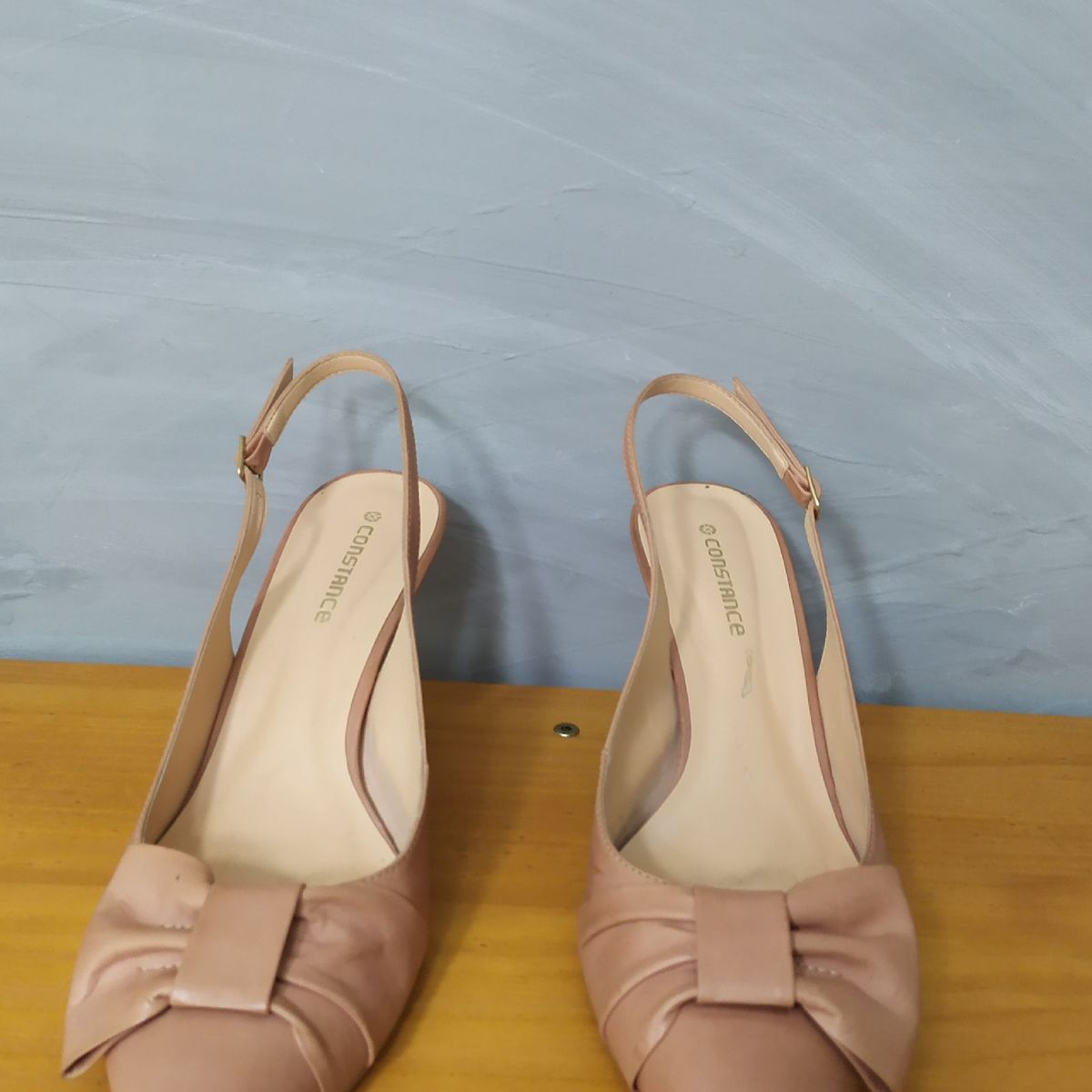 scarpin nude constance