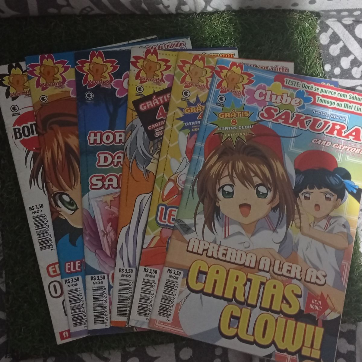 Revistas da Sakura Card Captors!!! 😎 