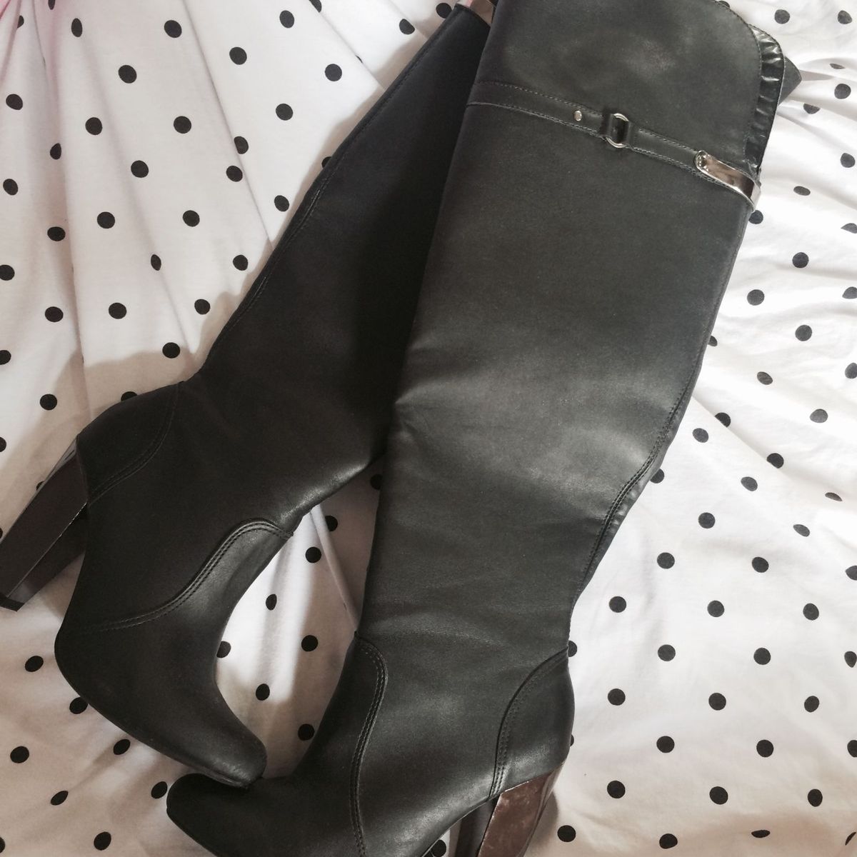 bota over knee promoção