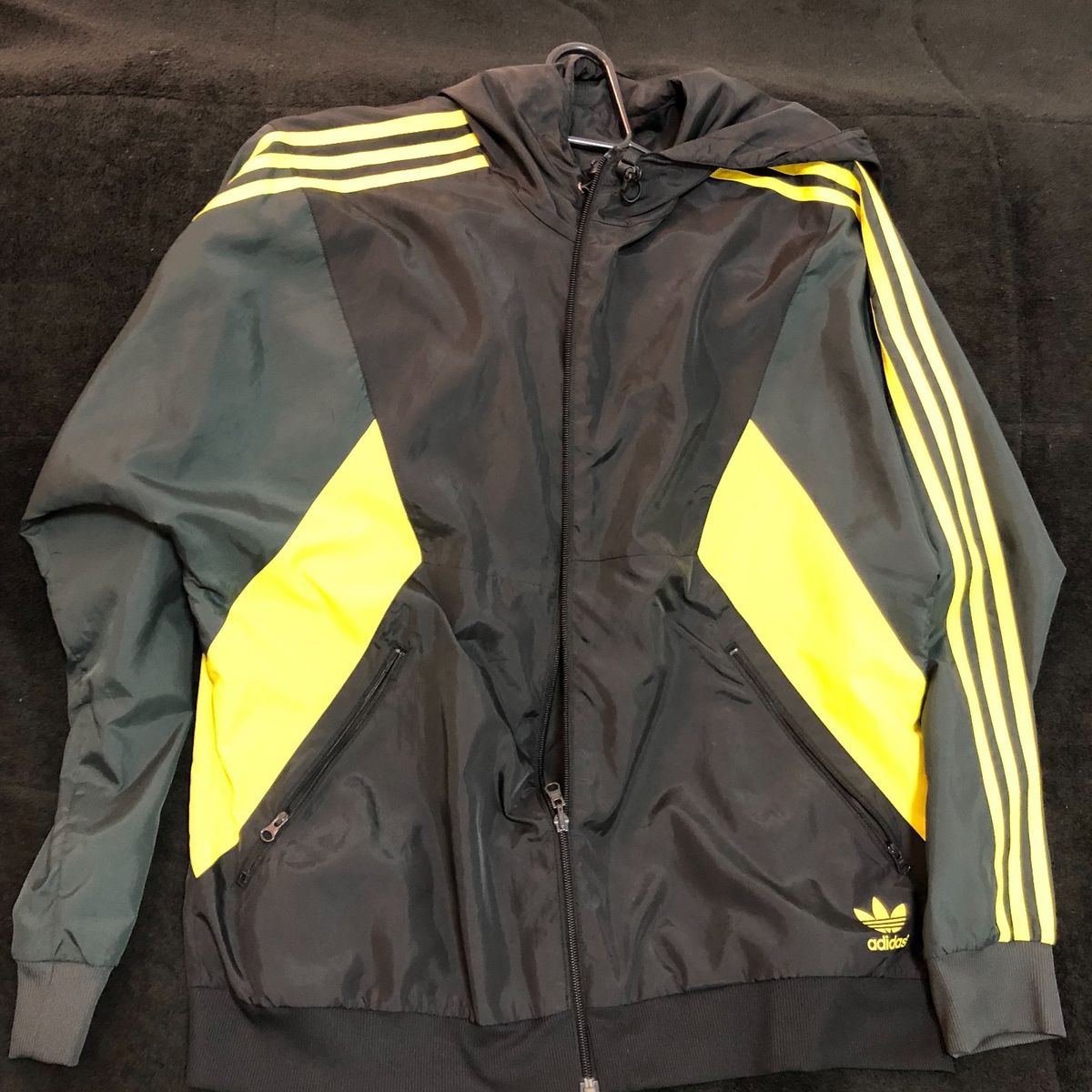 jaqueta adidas dupla face