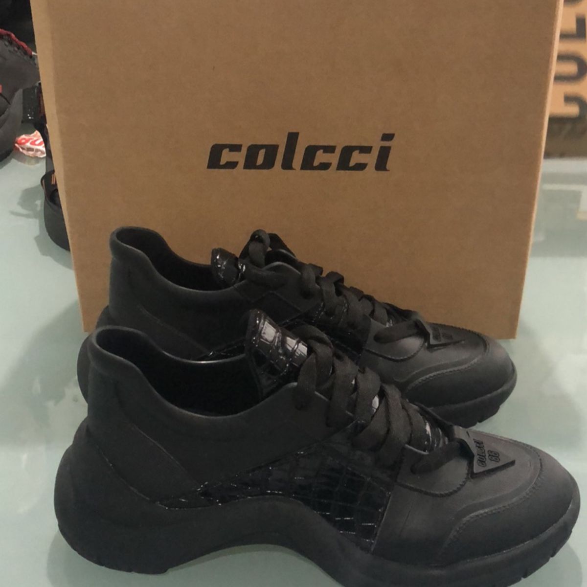 tenis chunky colcci