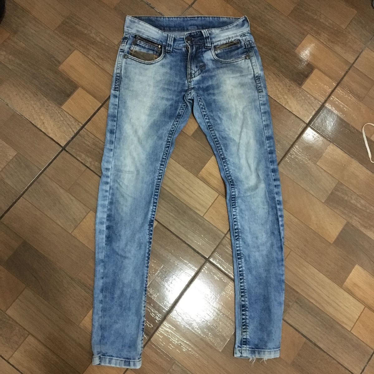 calça jeans masculina prefixo
