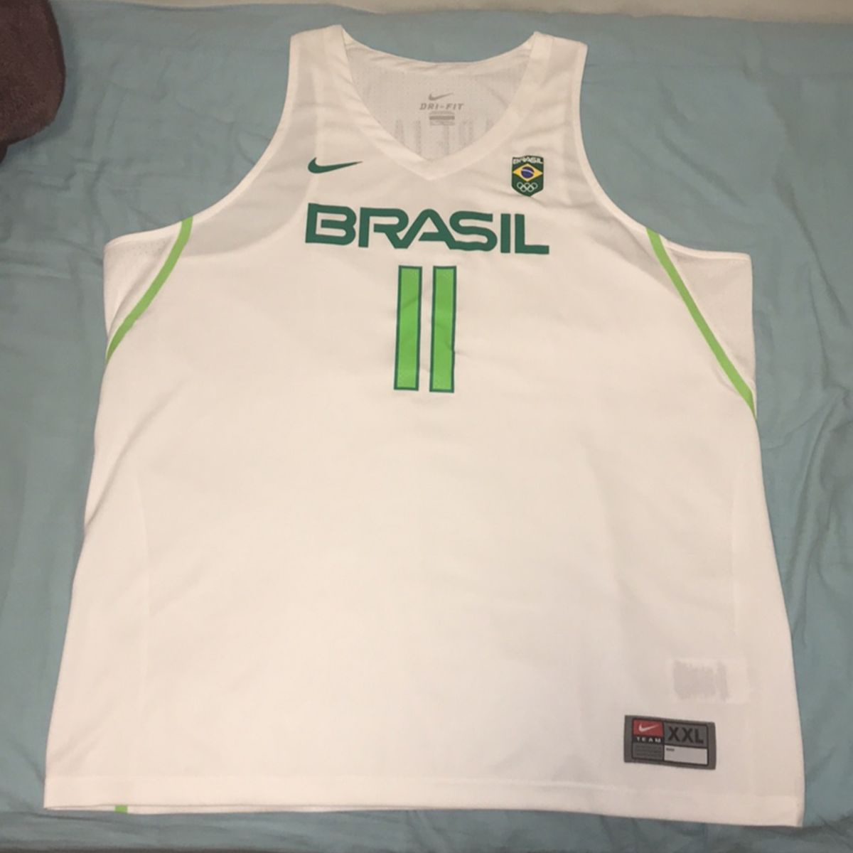 Regata Nike Basquete Brasil Olimpiadas 2016 Roupa Esportiva Masculino Nike Usado 35679613 Enjoei