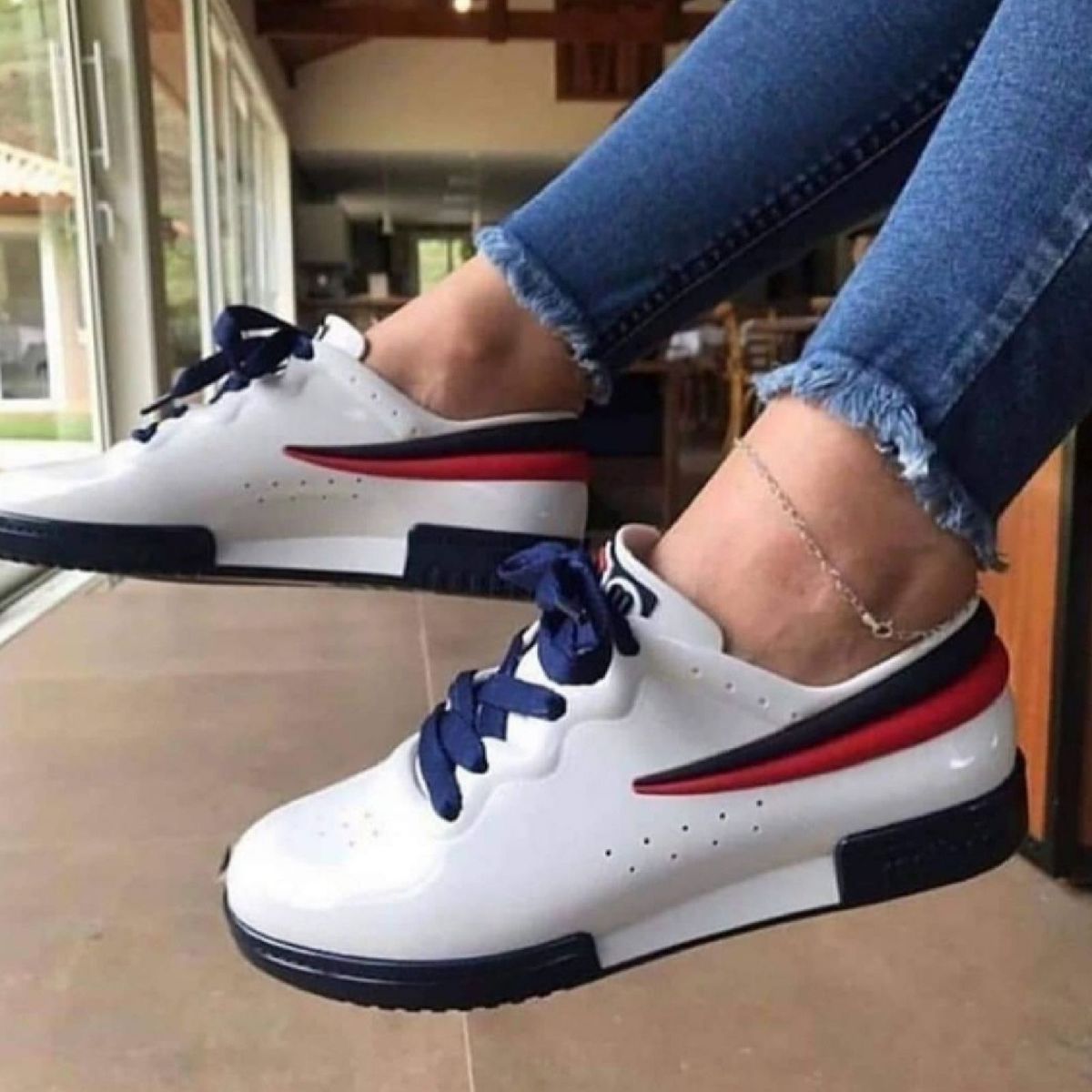 Novo tenis da melissa sales fila