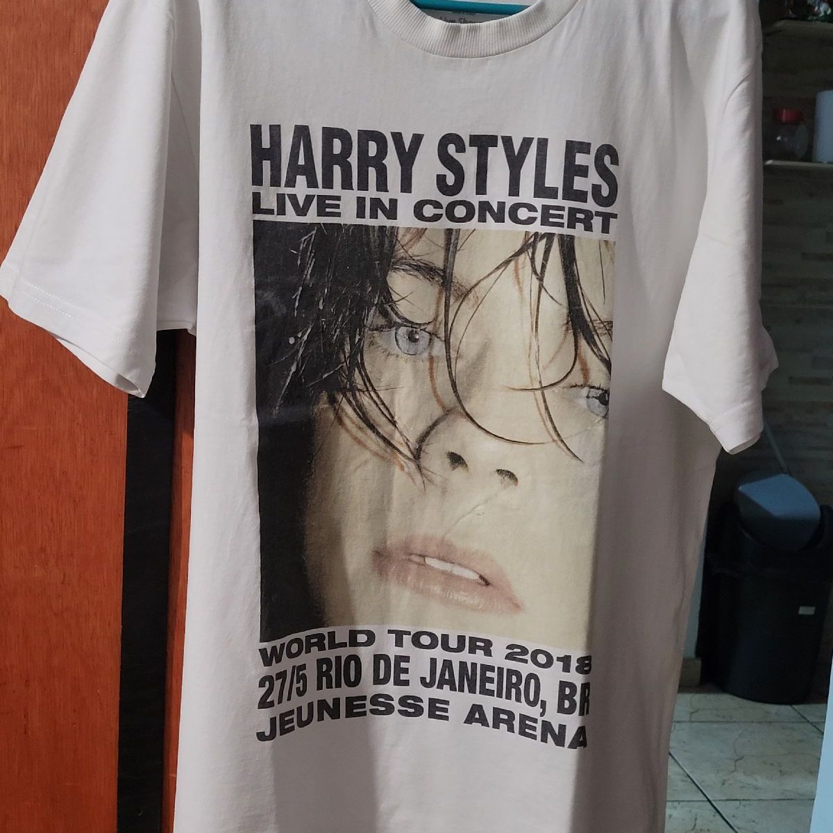 Camiseta Merch Oficial Harry Styles Live On Tour 2018 | Camiseta