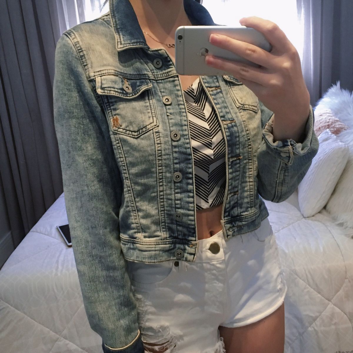 jaqueta jeans feminina polo wear