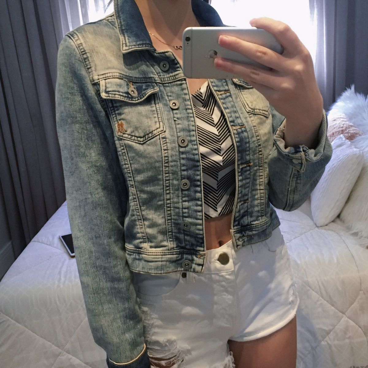jaqueta jeans polo