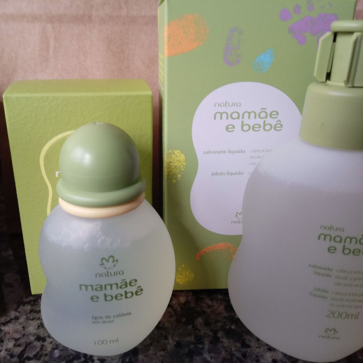 Kit Mamae Bebe Colonia Sabonete Natura Item Infantil Natura Nunca Usado Enjoei