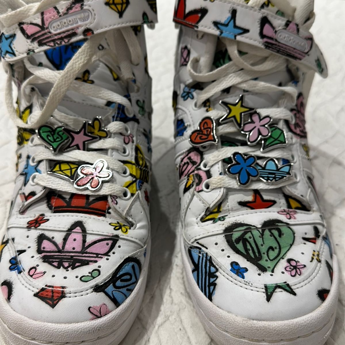 Adidas jeremy scott marron online