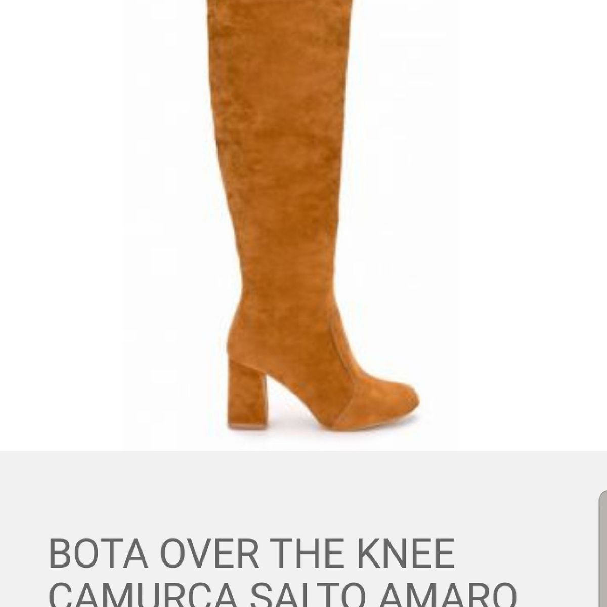 bota over the knee amaro