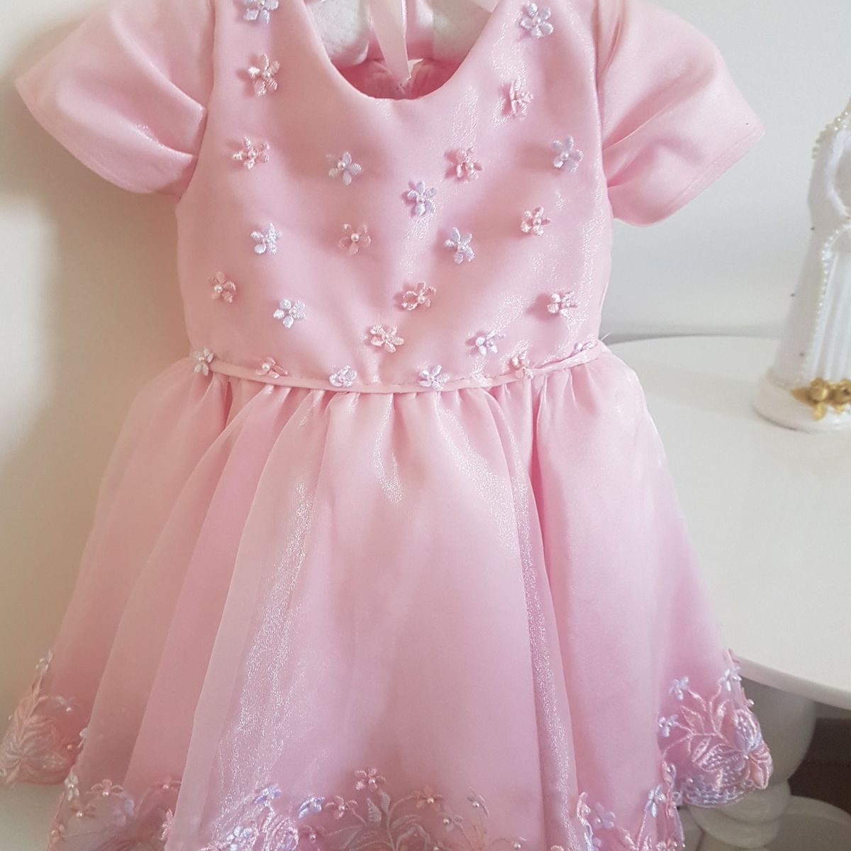 vestido 1 ano jardim encantado