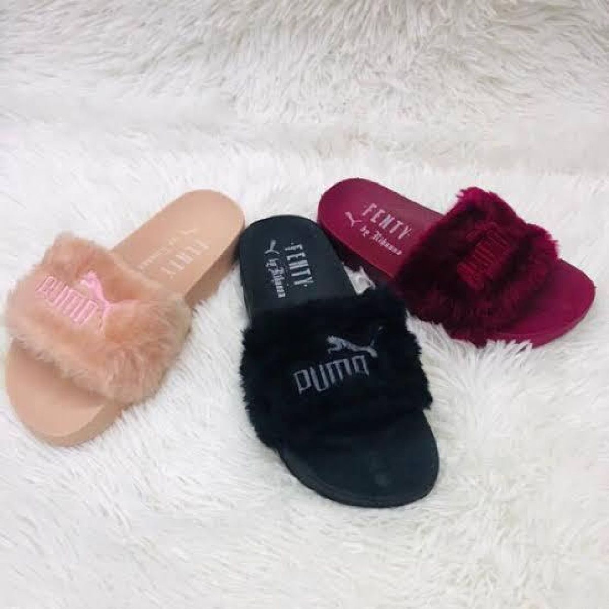 chinelo puma rihanna original