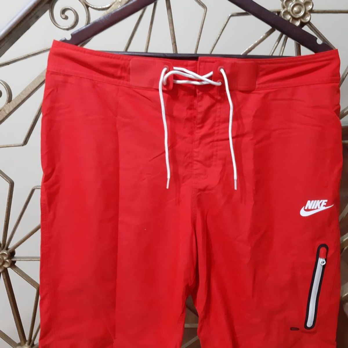 bermuda da nike vermelha