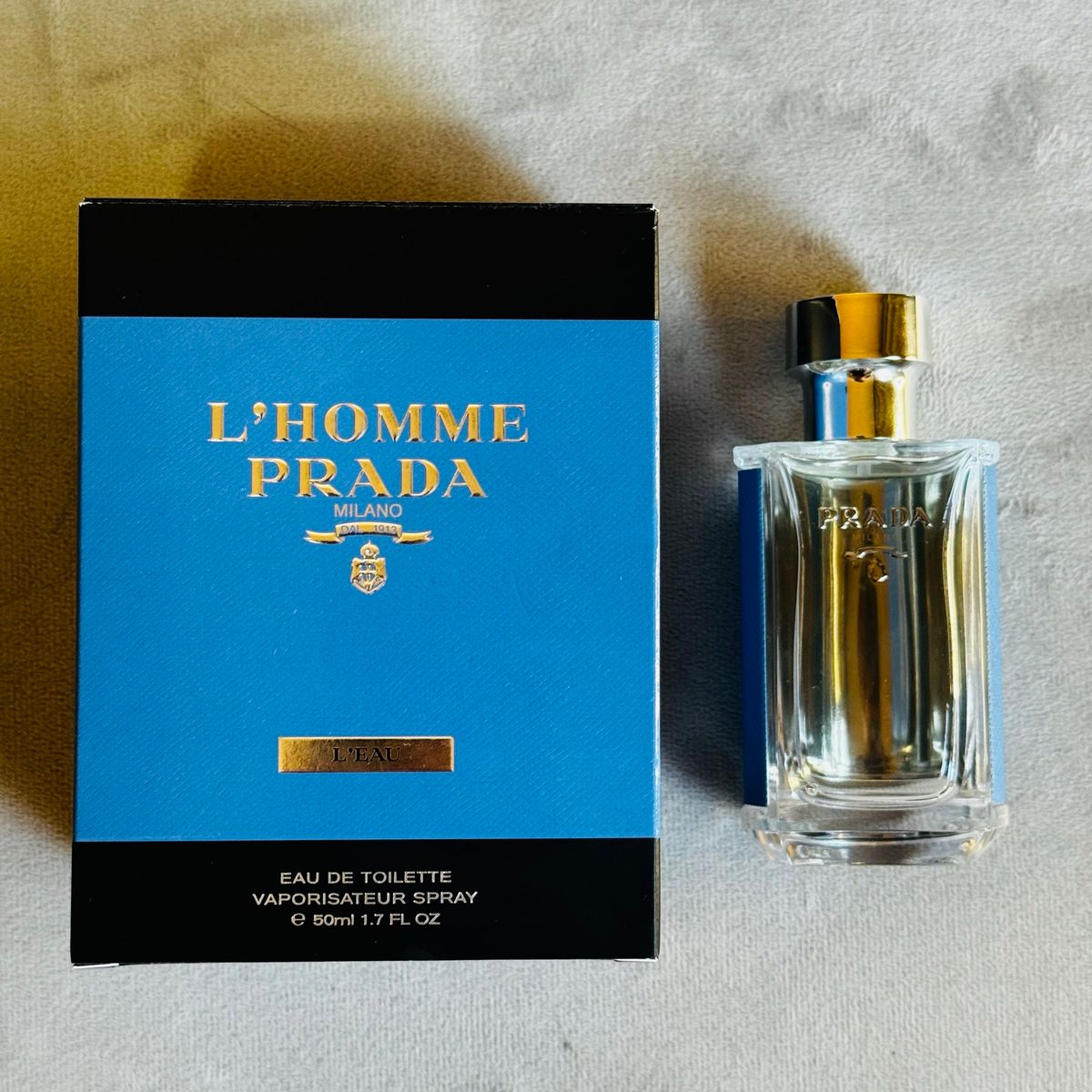 Prada Lhomme Leau 50ml Perfume Masculino Prada Usado 99240226