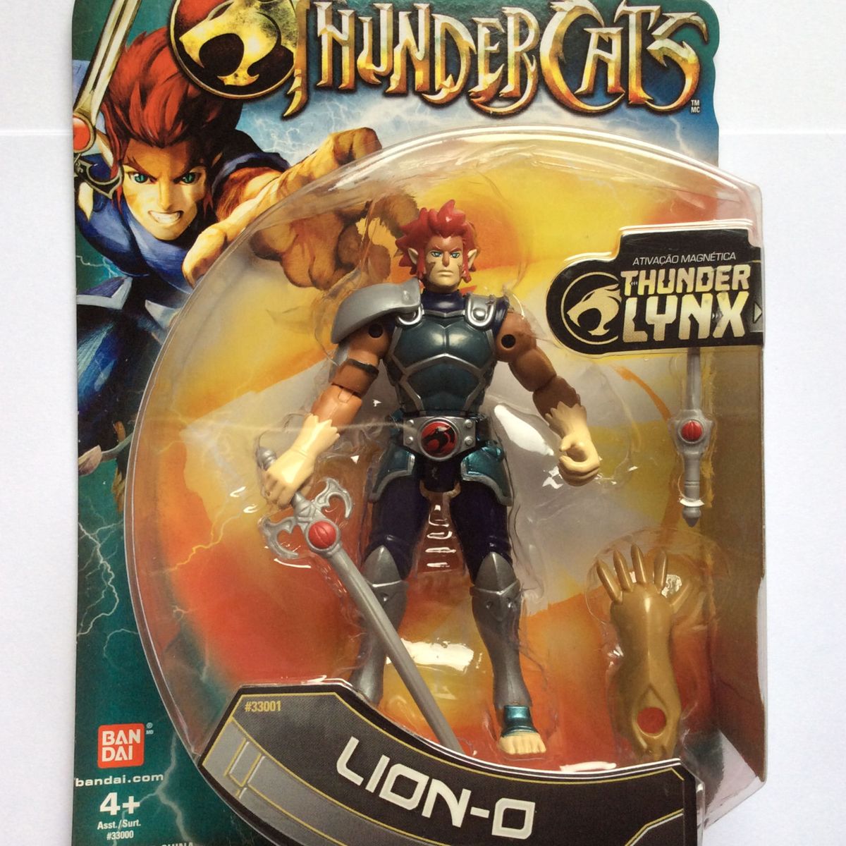 Lion-O Thunder Lynx (Thundercats) | Brinquedo Bandai Nunca Usado