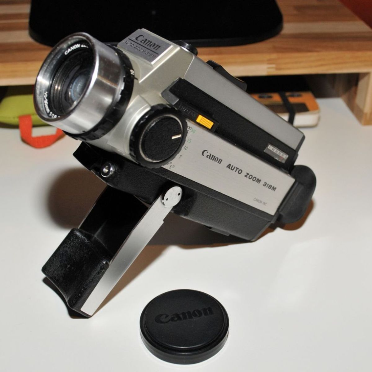 Antiga Filmadora Canon 8mm Auto Zoom 318m | Máquina Fotográfica