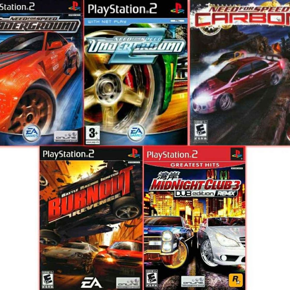 Jogos Novos de Ps2 Mídias Multilaser Alta Qualidade, Pack Jogos de Corrida  para Ps2 | Jogo de Videogame Nunca Usado 84153375 | enjoei