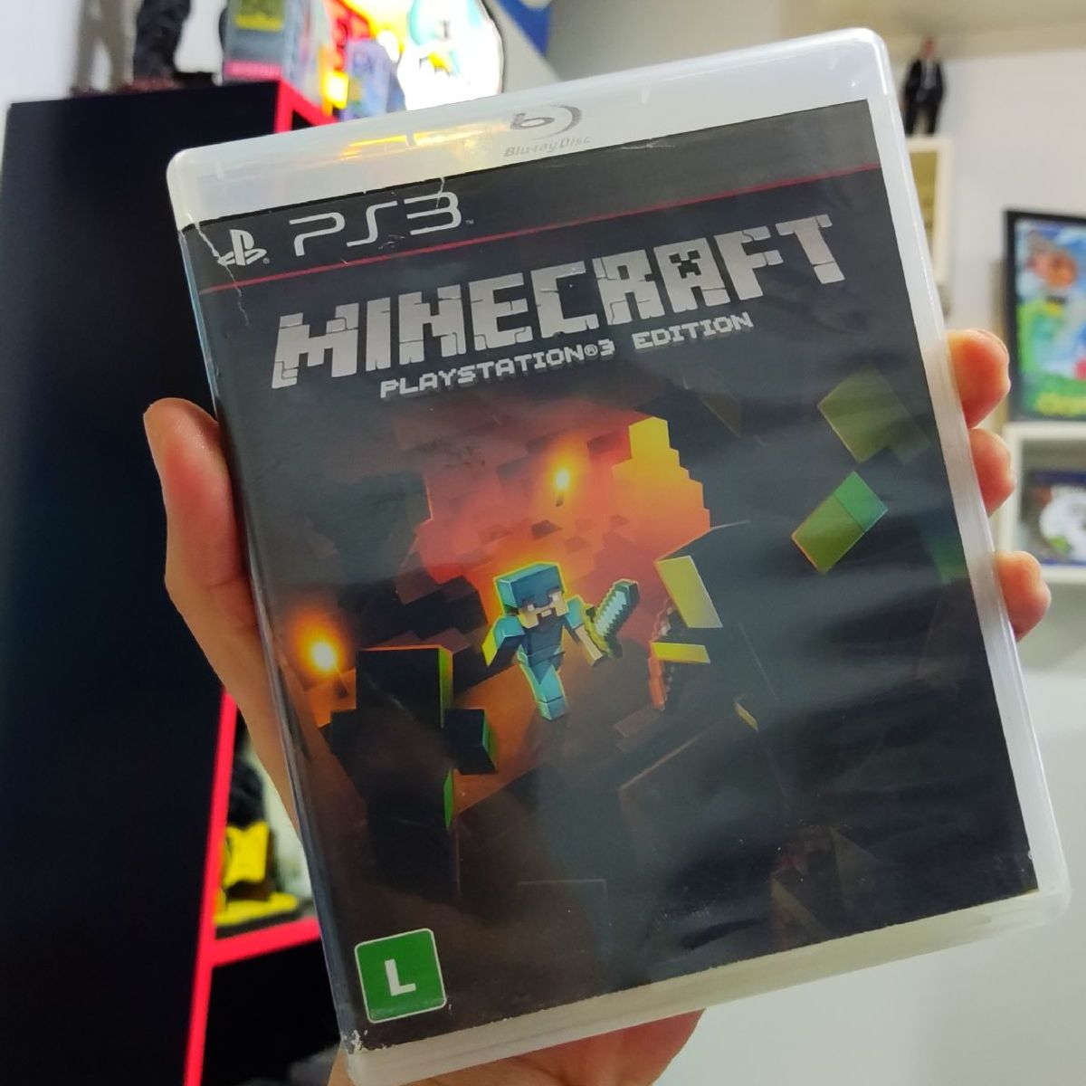 Minecraft Playstation 4 Edition - Ps4 Mídia Física Usado - Mundo