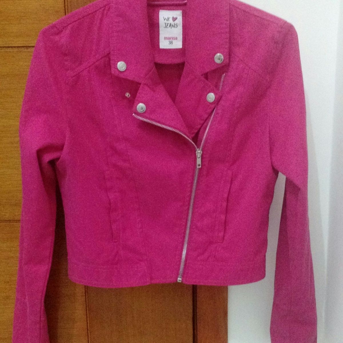 jaqueta rosa marisa