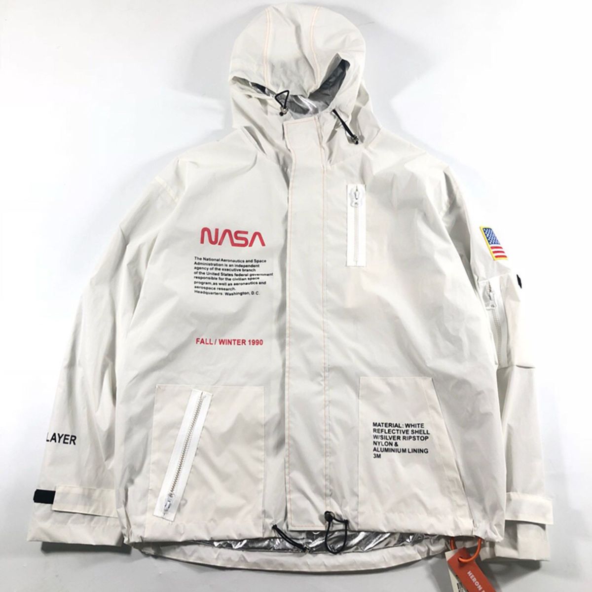 jaqueta refletiva forever 21