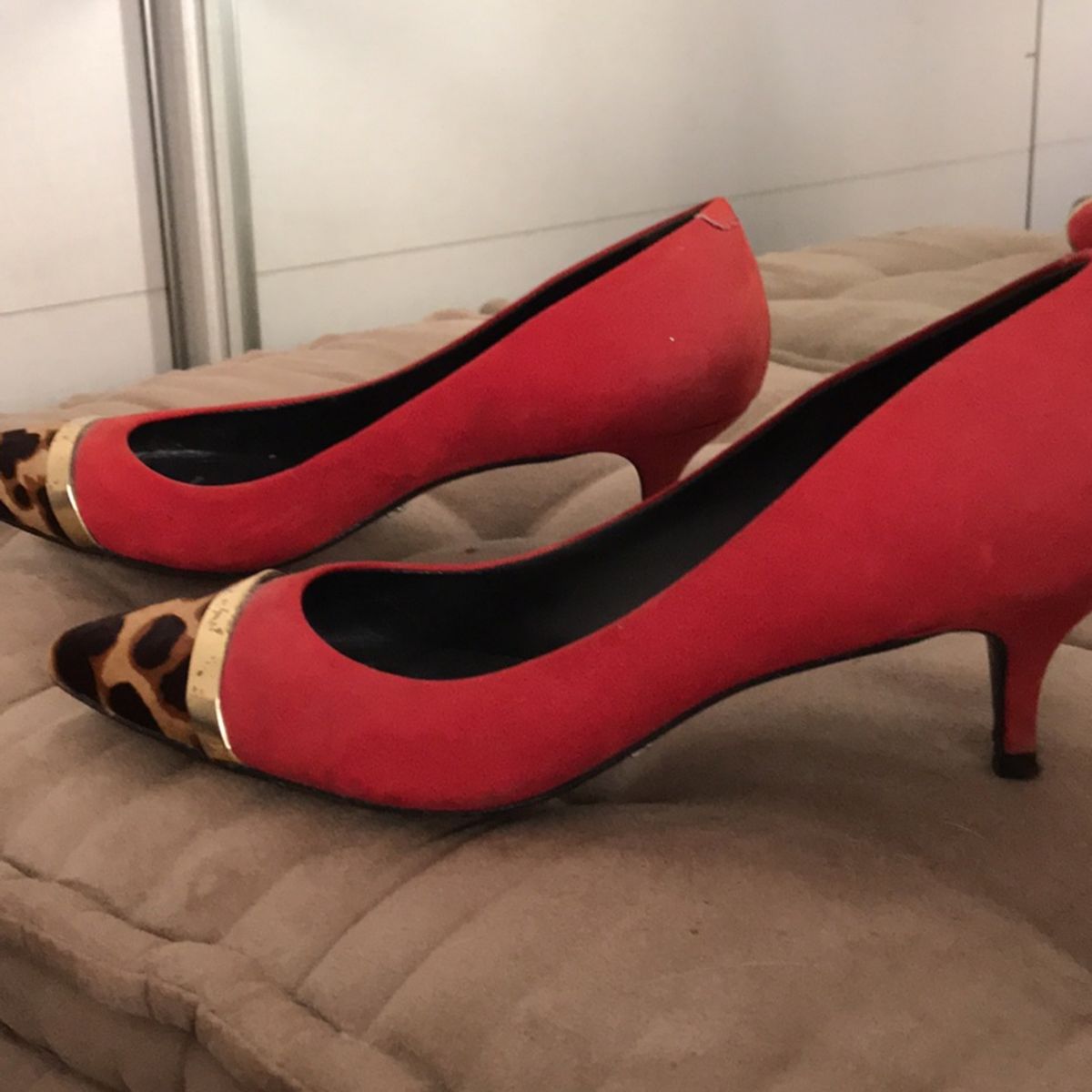 scarpin schutz salto baixo