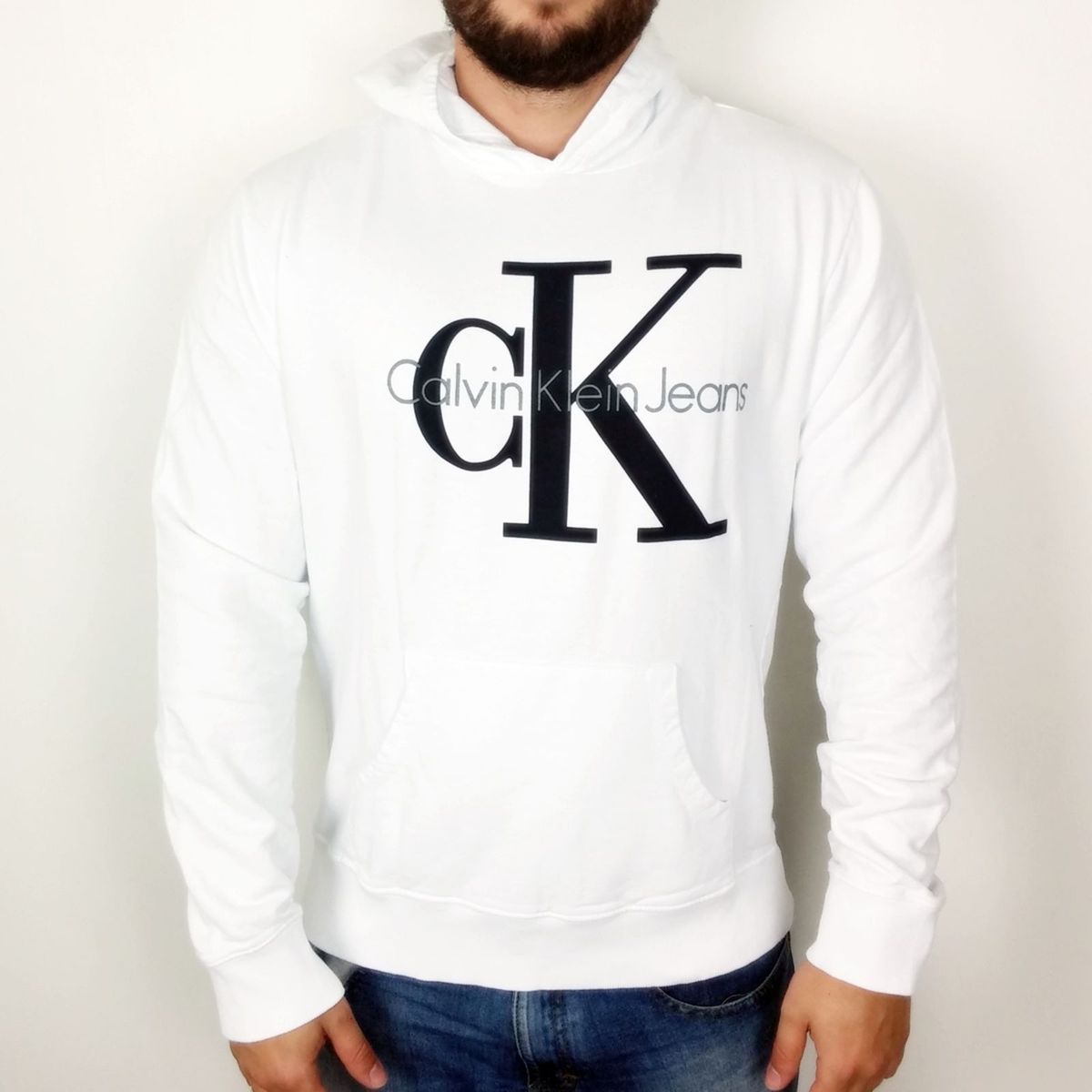 blusa moletom calvin klein masculina