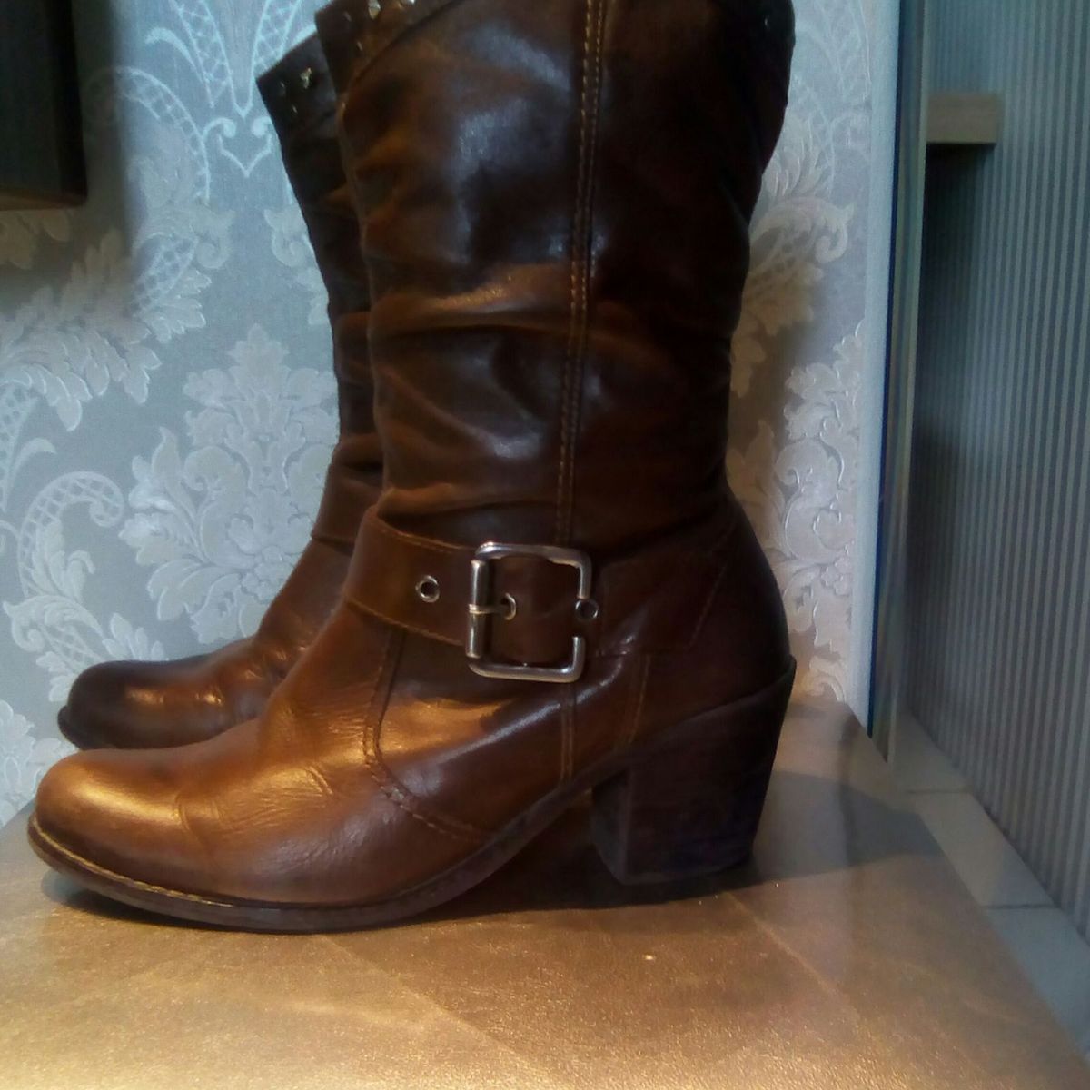 bota via marte couro