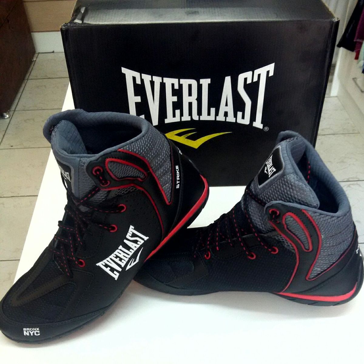 botinha masculina everlast